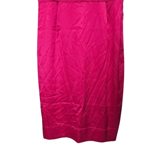 NWT Women's - Diane von Furstenberg Pink Silk Sleeveless Dress, Size 10 - Picture 3 of 8